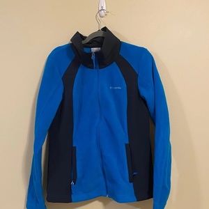 Nwot NEW Columbia basin trail fleece blue navy large L